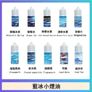 藍冰系列電子煙主機小煙油30ml（4%）