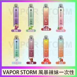 VAPOR STORM風暴辣妹一次性主機充電7500口（5%）